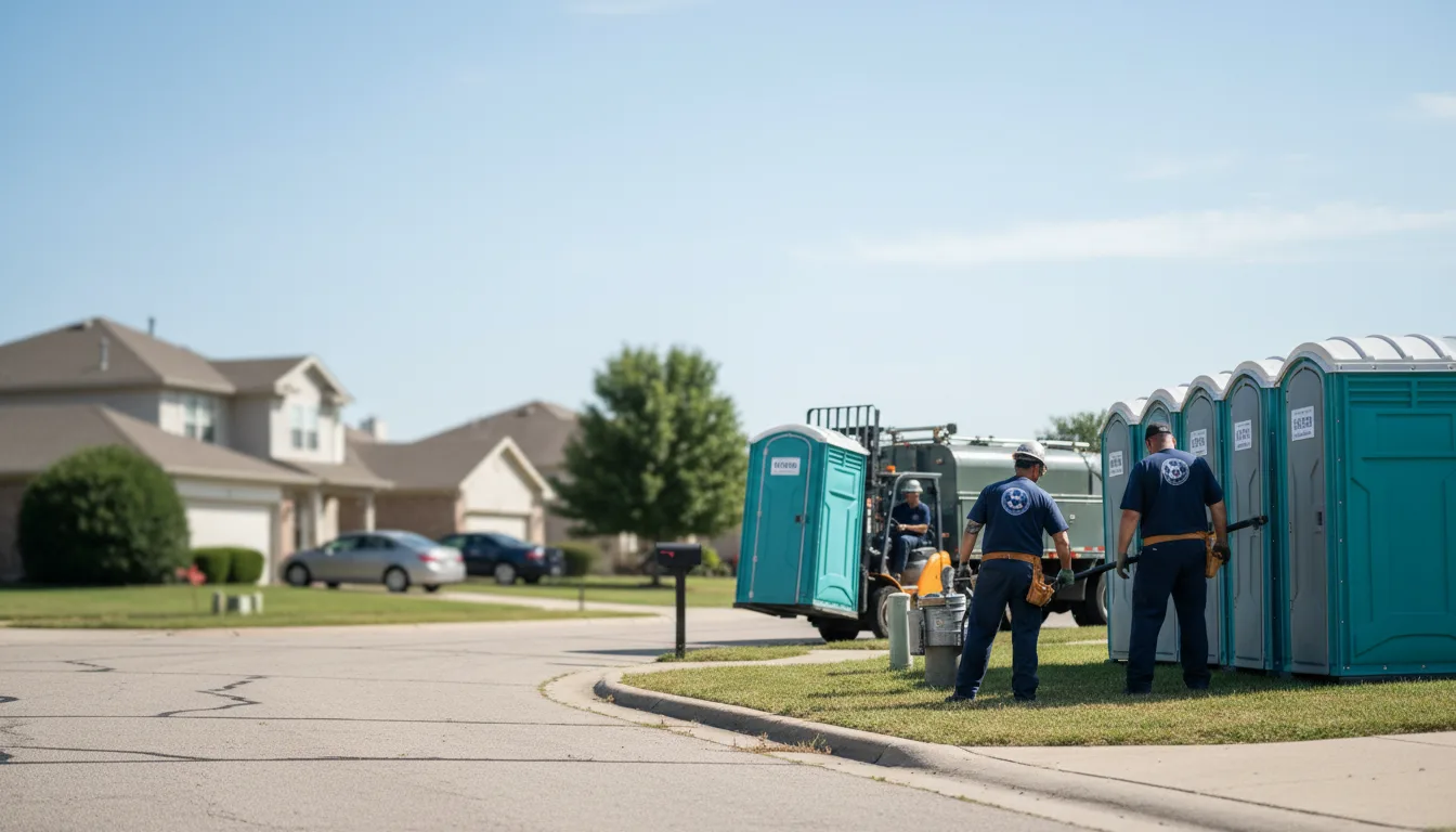 Porta Potty Rental in Sarahsville, OH near me